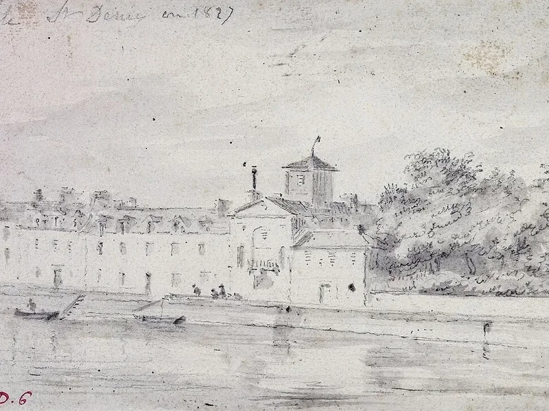 1785-Louis Jean Marie Atoche - Veduta dell'isola di Saint-Denis